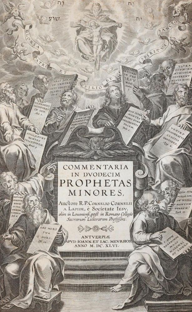 Große Abbildung Nr.1: 143-209 Lapide,C. (d.i. C.van den Steen).: (Alte Drucke, Handschriften und Theologie)
