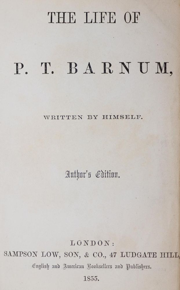 Große Abbildung Nr.1: 143-2100 Barnum,P.T.: (Amerika, Zirkus)