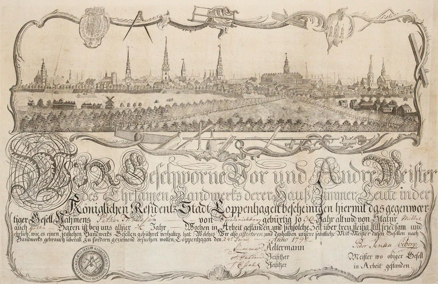 Große Abbildung Nr.1: 143-2104 Kopenhagen.: (Arktis-Antarktis-Nordländer, Dänemark)