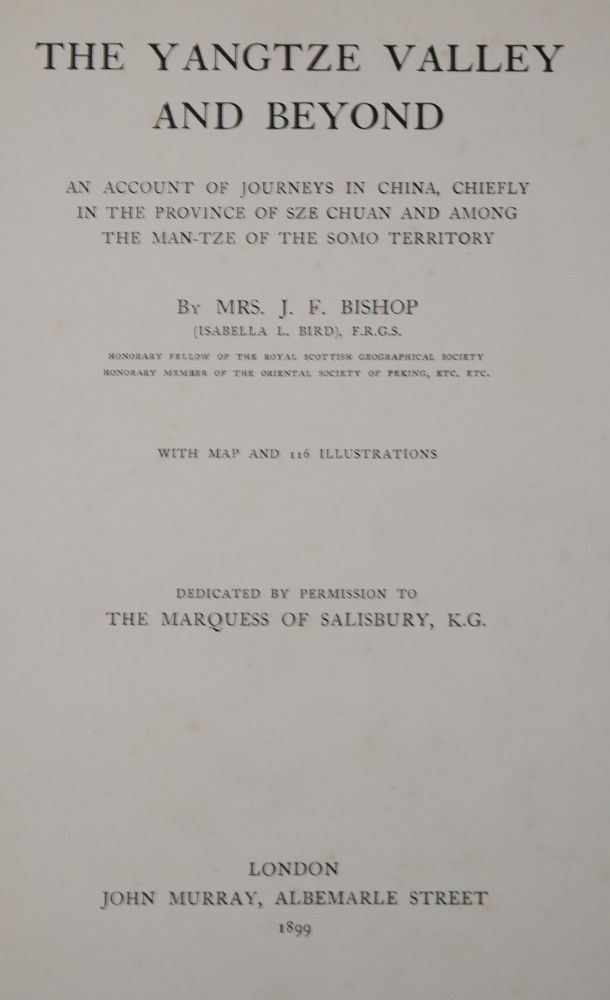 Große Abbildung Nr.1: 143-2114 Bishop,J.F. (d.i. I.L.Bird).: (Asien, China)