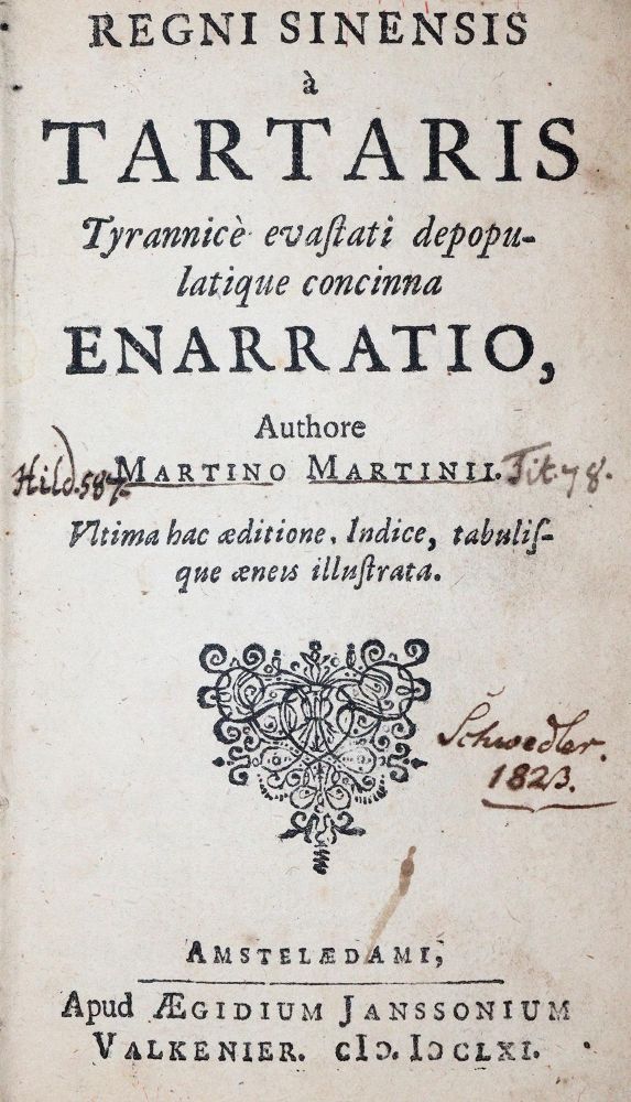 Große Abbildung Nr.1: 143-2123 Martini,M.: (Asien, China)