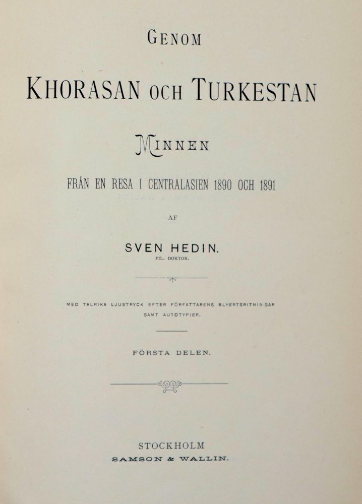 Große Abbildung Nr.2: 143-2128 Hedin,S.: (Asien)
