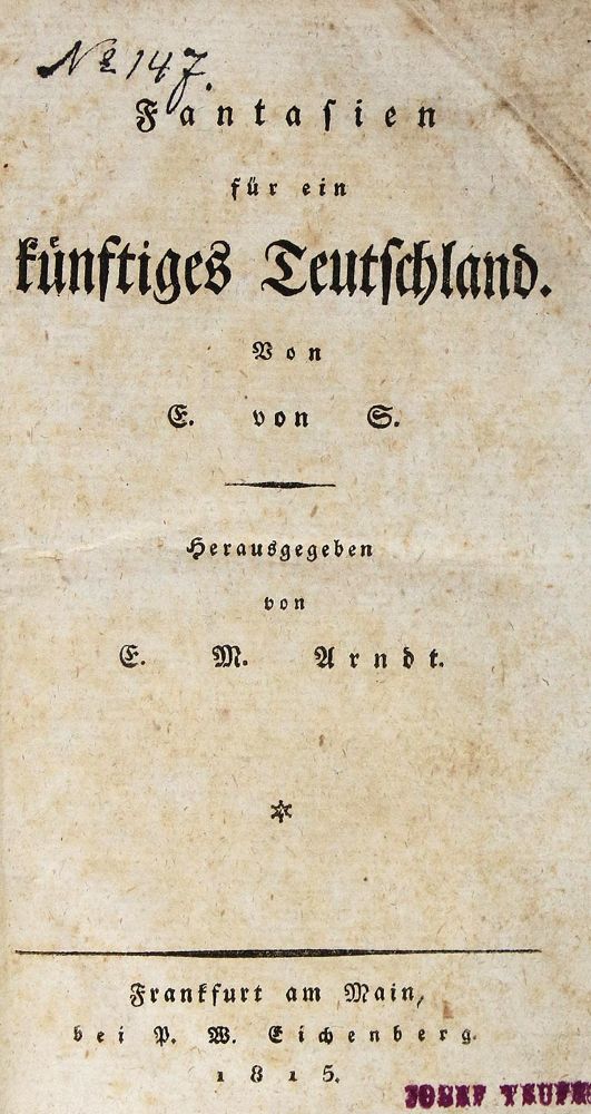 Große Abbildung Nr.1: 143-2147 Arndt,E.M.: (Deutschland)