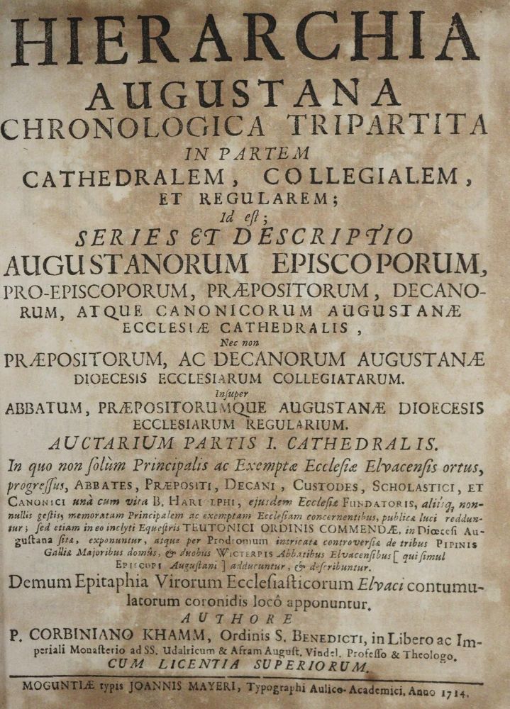 Große Abbildung Nr.2: 143-2149 Sammlung: (Deutschland, Augsburg)