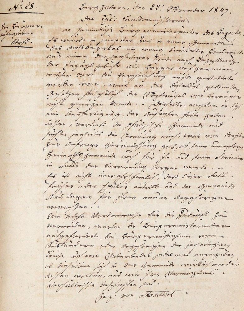 Große Abbildung Nr.2: 143-2151 Circulare: (Deutschland, Bad Bergzabern)