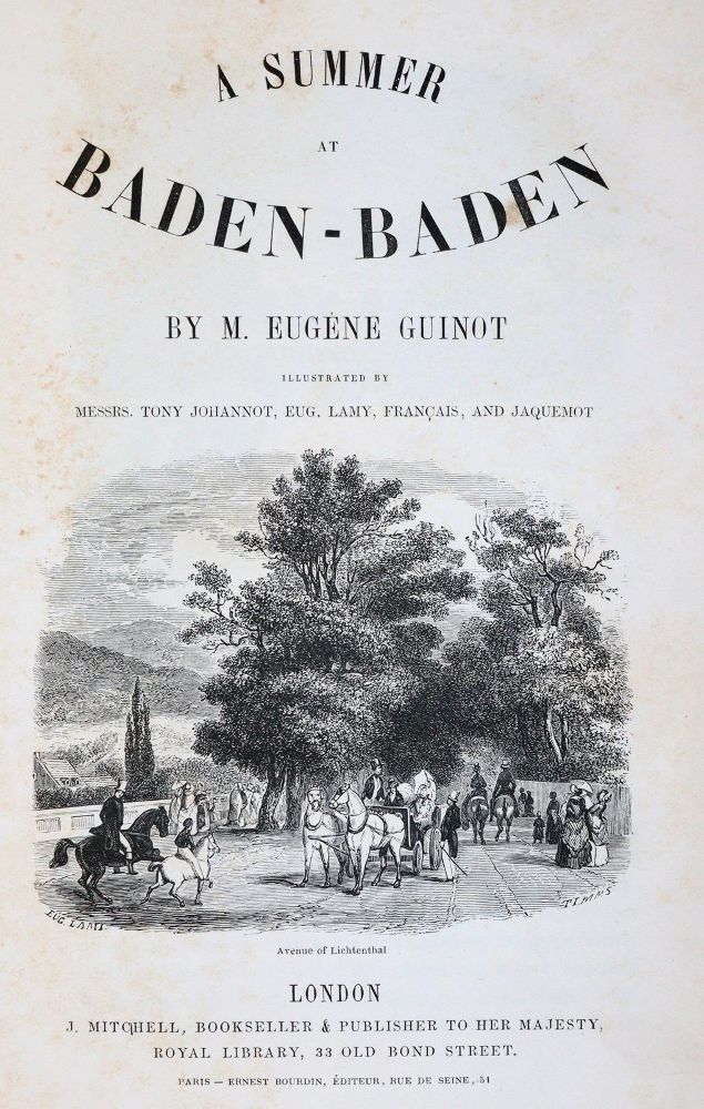 Große Abbildung Nr.1: 143-2153 Guinot,E.: (Deutschland, Baden-Baden)
