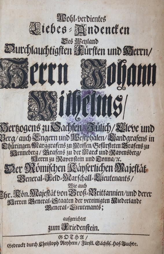 Große Abbildung Nr.1: 143-216 Sammelband: (Leichenpredigt)