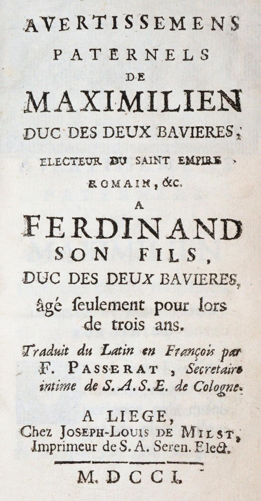 Große Abbildung Nr.1: 143-2168 Maximilian I, Kurfürst von Bayern.: (Deutschland, Bayern)
