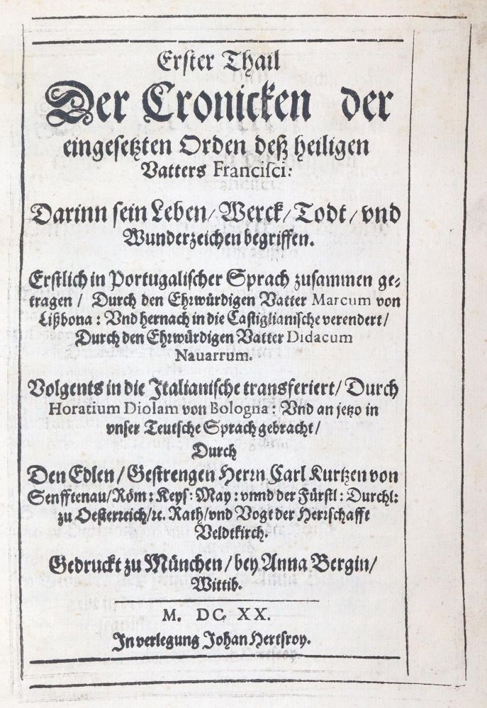 Große Abbildung Nr.2: 143-218 Lisboa,M.de.: (Alte Drucke, Handschriften und Theologie)