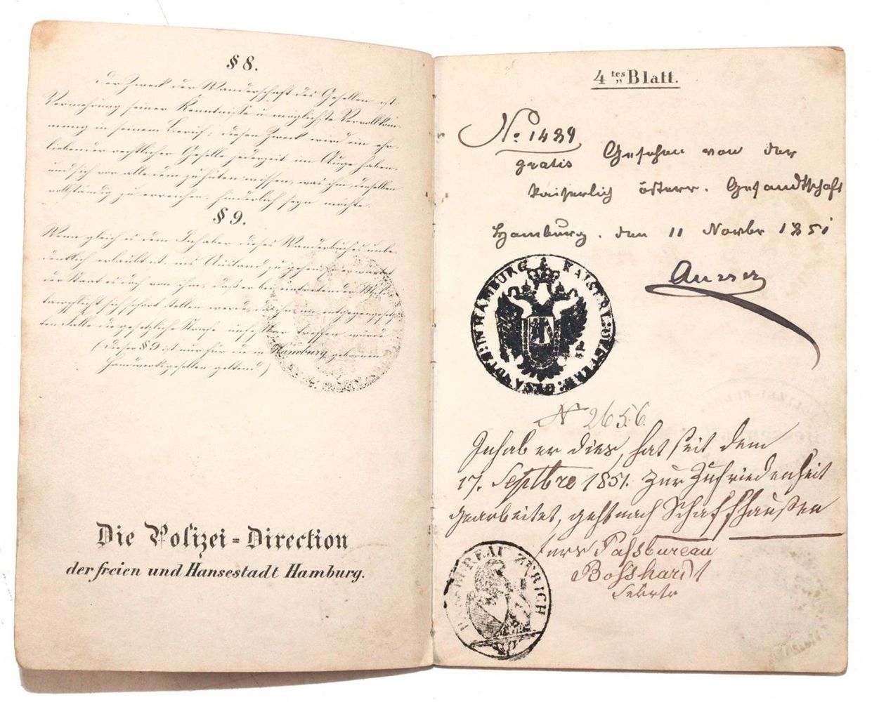 Große Abbildung Nr.2: 143-2187 Wanderbuch: (Deutschland, Hamburg)