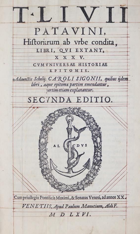 Große Abbildung Nr.1: 143-219 Livius,T.: (Alte Drucke, Handschriften und Theologie)