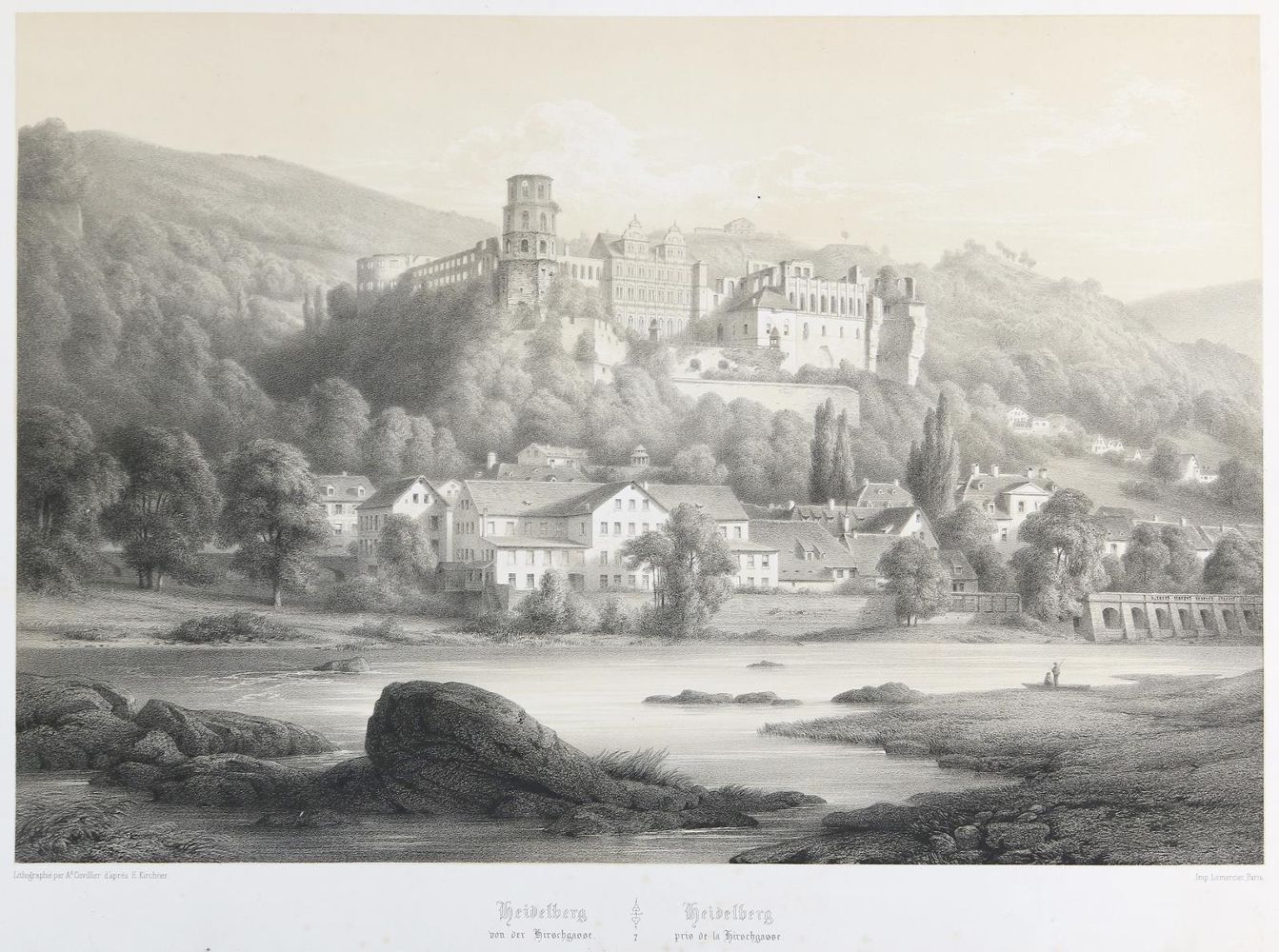 Große Abbildung Nr.2: 143-2192 Album von Heidelberg: (Deutschland, Heidelberg)