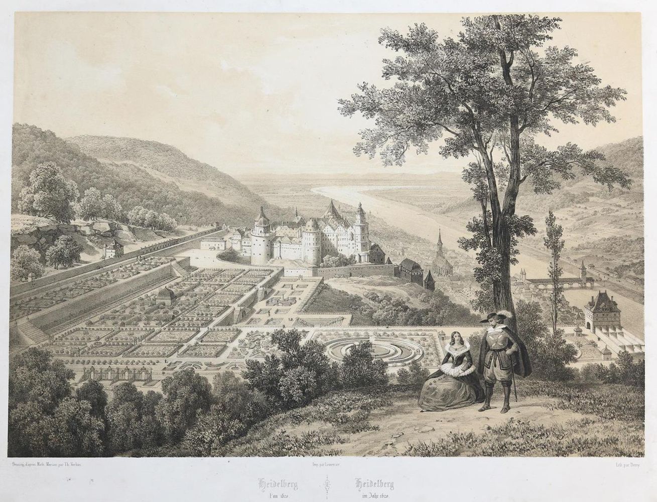 Große Abbildung Nr.3: 143-2192 Album von Heidelberg: (Deutschland, Heidelberg)