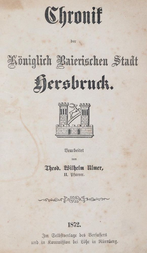 Große Abbildung Nr.1: 143-2195 Ulmer,T.W.: (Deutschland, Hersbruck)