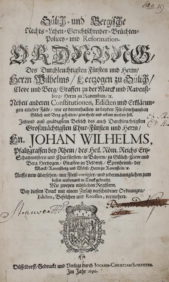Große Abbildung Nr.1: 143-2201 Gülich- und Bergische: (Deutschland, Jülich)