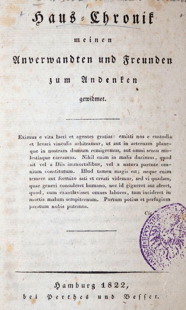 Große Abbildung Nr.1: 143-2208 Cramer,A.W.: (Deutschland, Kiel)