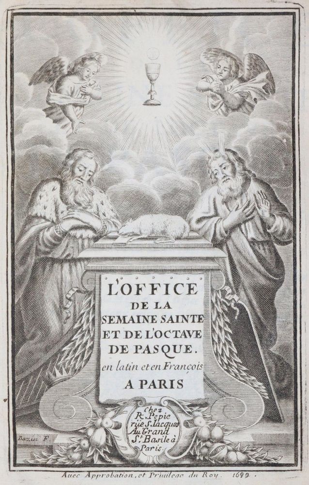 Große Abbildung Nr.3: 143-221 L'Office de la Semaine Sainte: (Alte Drucke, Handschriften und Theologie)