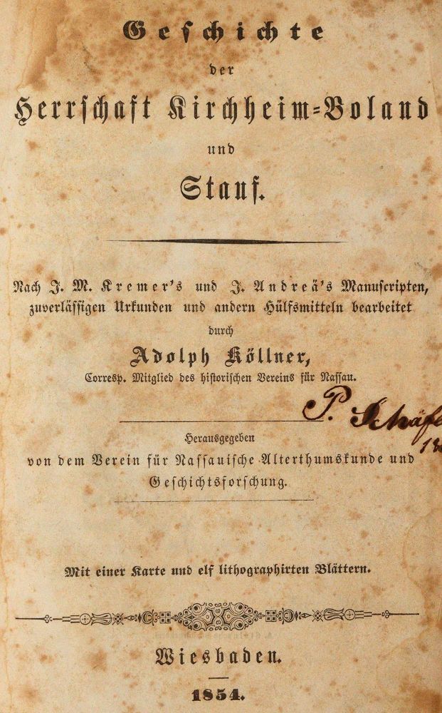 Große Abbildung Nr.1: 143-2210 Köllner,A.: (Deutschland, Kirchheim)