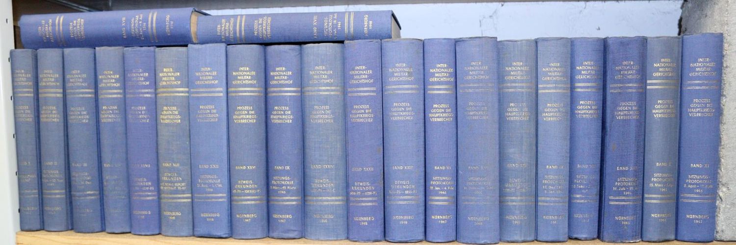Große Abbildung Nr.3: 143-2222 Prozess, Der: (Deutschland, Nürnberger Prozess)