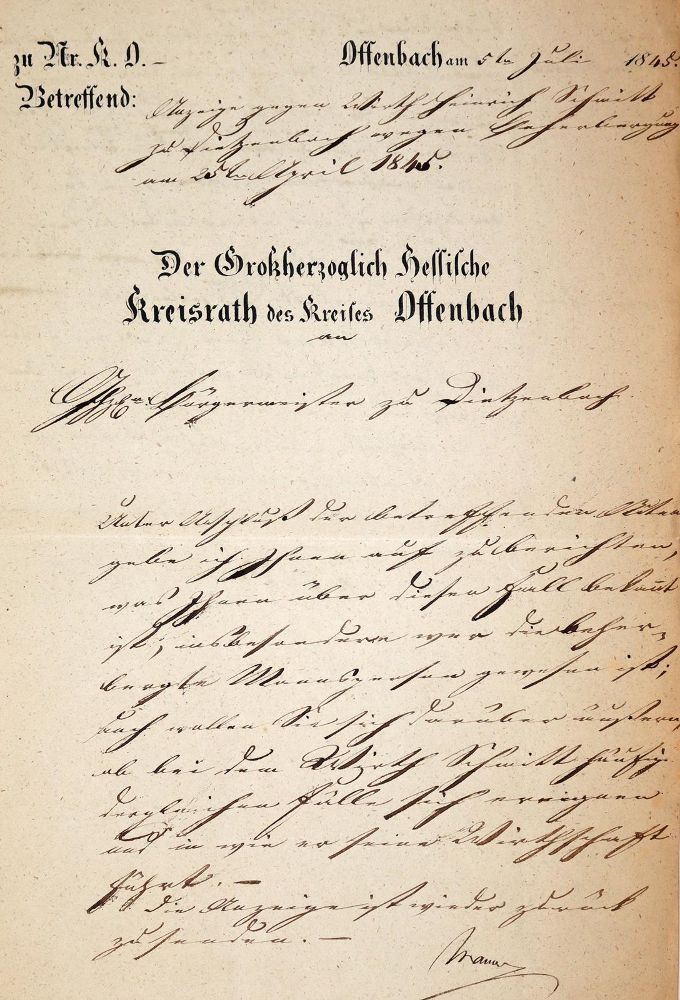 Große Abbildung Nr.2: 143-2224 Offenbach.: (Deutschland)