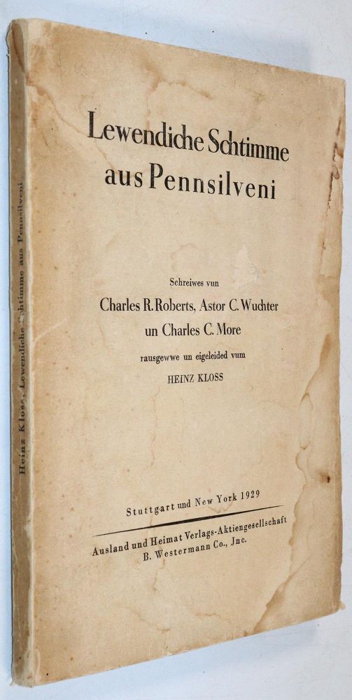 Große Abbildung Nr.2: 143-2229 Roberts,C.R., A.C.Wuchter u. C.More.: (Deutschland, Pfalz, Amerika)