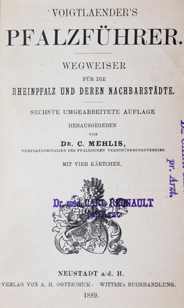 Große Abbildung Nr.1: 143-2230 Heuser,E.: (Deutschland, Pfalz)