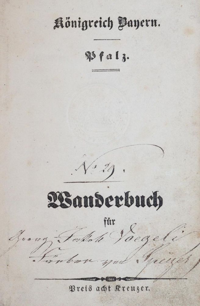 Große Abbildung Nr.11: 143-2236 Wanderbuch: (Deutschland, Pfalz)