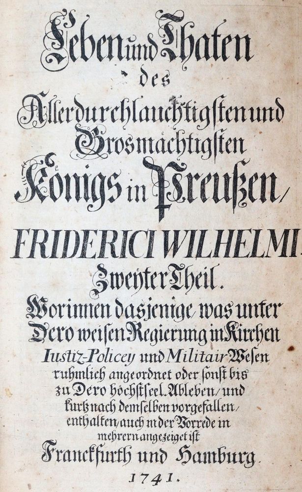 Große Abbildung Nr.1: 143-2237 (Fassmann,D.).: (Deutschland, Preussen)