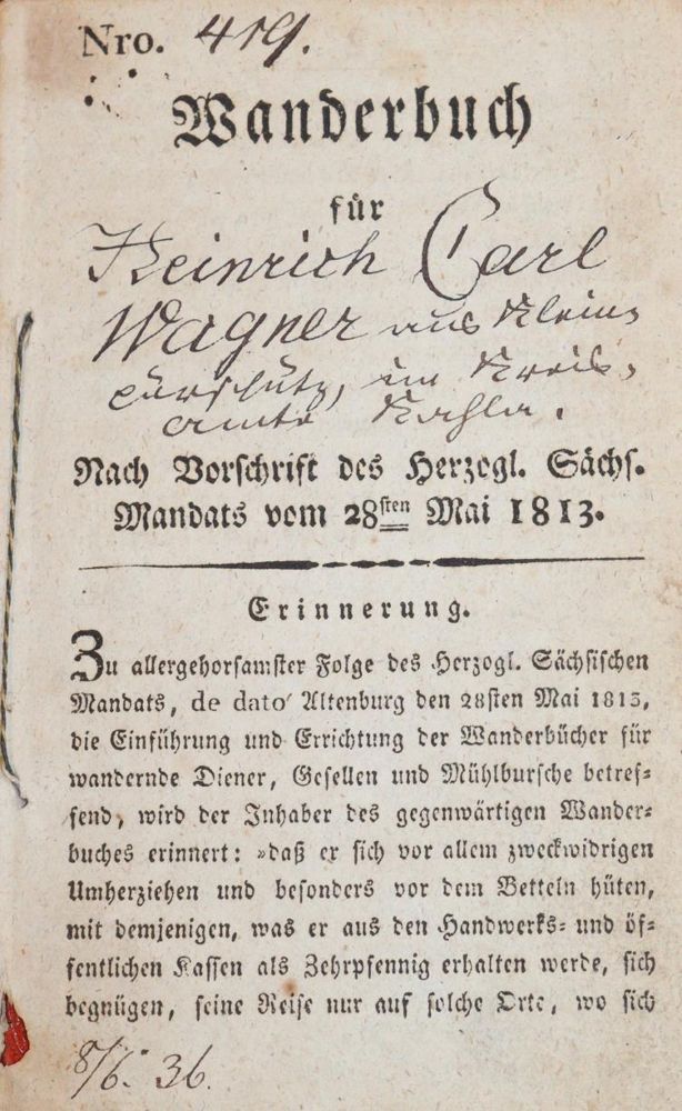 Große Abbildung Nr.1: 143-2247 Wanderbuch: (Deutschland, Sachsen)