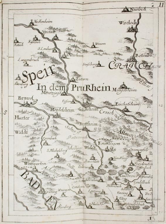 Große Abbildung Nr.1: 143-2250 (Hurter,J.C.).: (Deutschland, Schwaben)