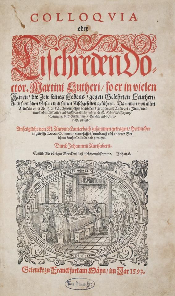 Große Abbildung Nr.1: 143-227 Luther,M.: (Alte Drucke, Handschriften und Theologie)