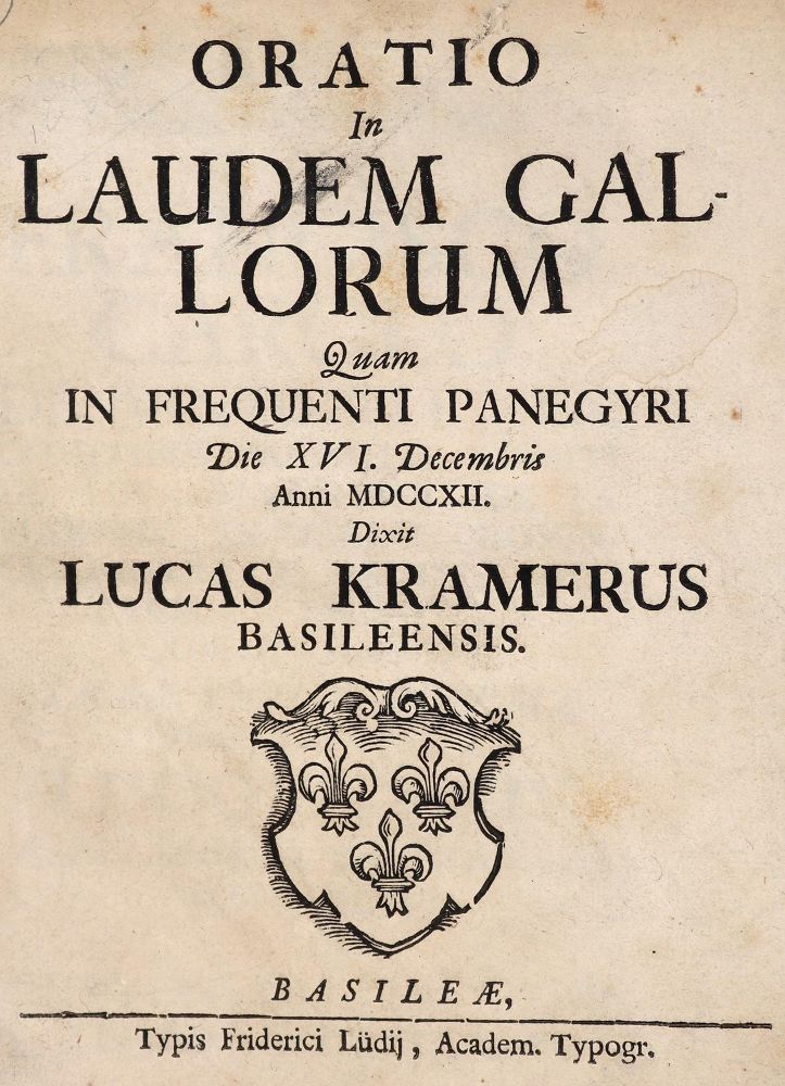 Große Abbildung Nr.1: 143-2281 Krämer,L.: (Frankreich)
