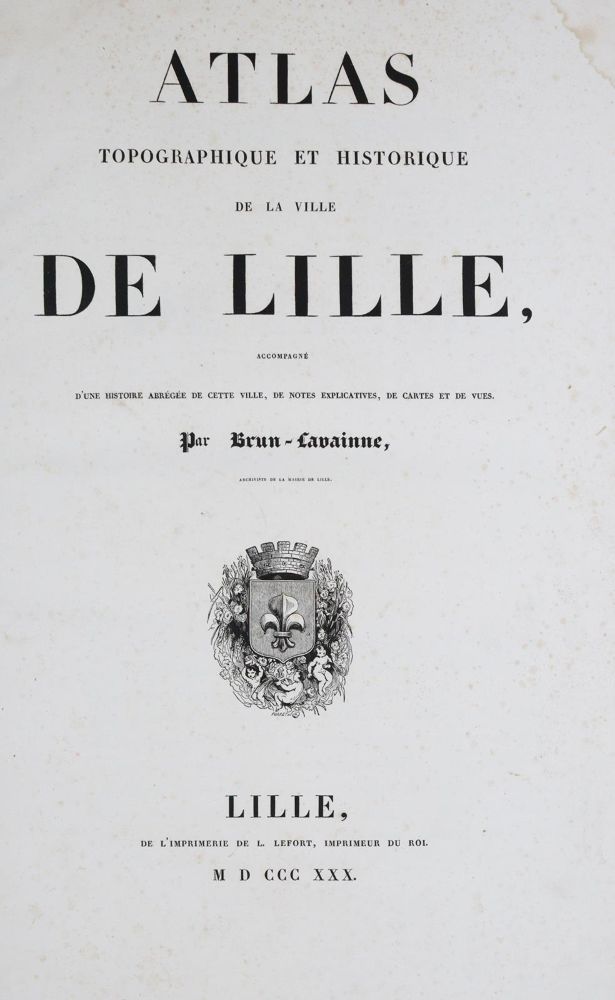 Große Abbildung Nr.1: 143-2286 Brun-Lavainne,(E.B.J.).: (Frankreich, Lille)