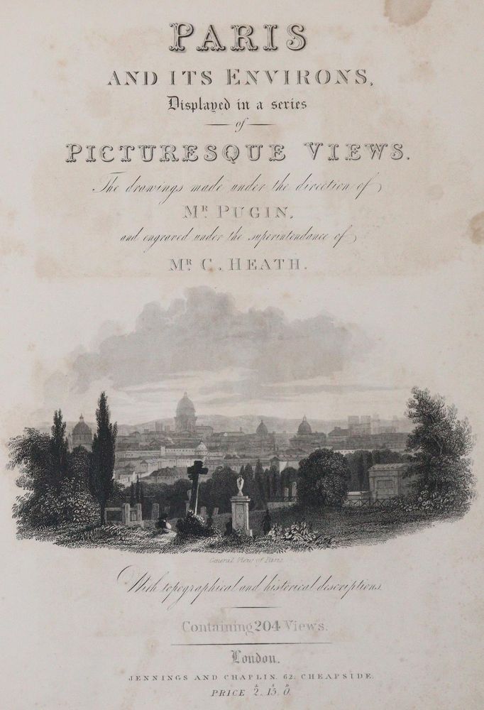 Große Abbildung Nr.1: 143-2294 Pugin,(A.). u. C.Heath.: (Frankreich, Paris)