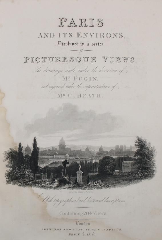 Große Abbildung Nr.1: 143-2298 Pugin,(A.).: (Frankreich)