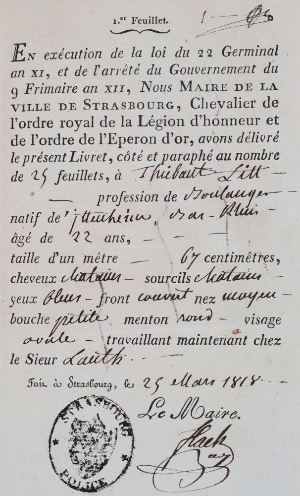 Große Abbildung Nr.2: 143-2305 Wanderbuch: (Frankreich, Strassburg)