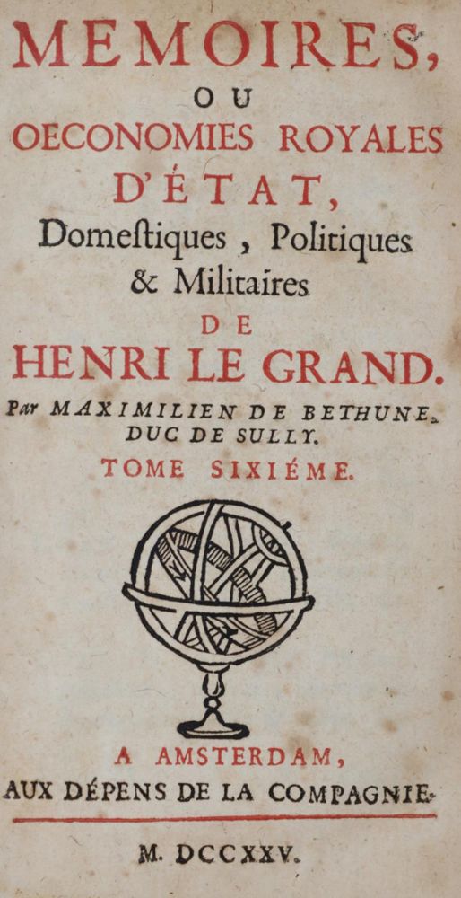 Große Abbildung Nr.1: 143-2307 Sully de Bethune,M.de.: (Frankreich)