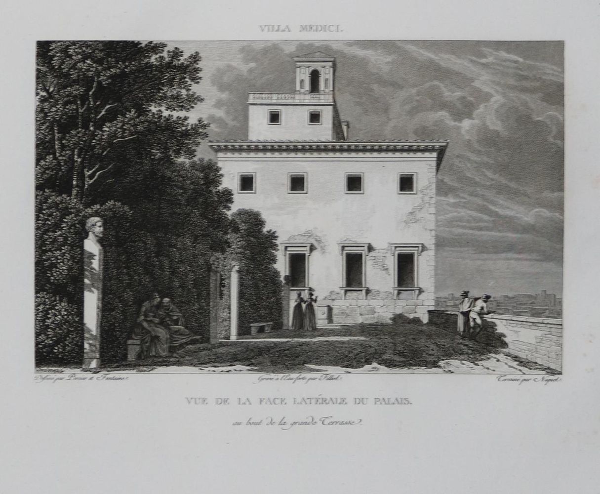 Große Abbildung Nr.2: 143-2319 Percier, (Charles) u. (Pierre Francois Leonard) Fontaine.: (Italien)