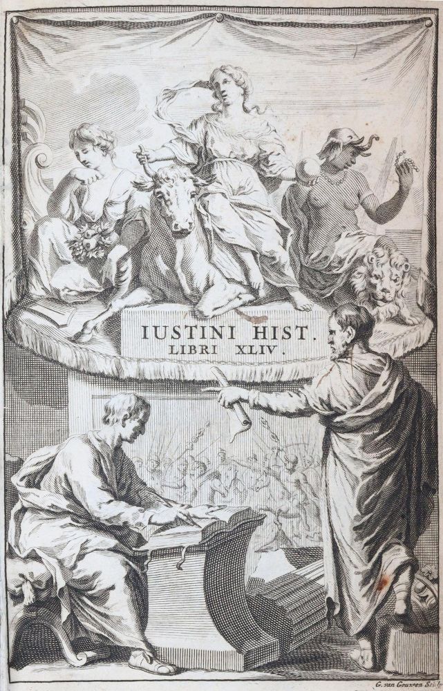Große Abbildung Nr.2: 143-2324 Justinus,(M.J.).: (Italien, Rom)