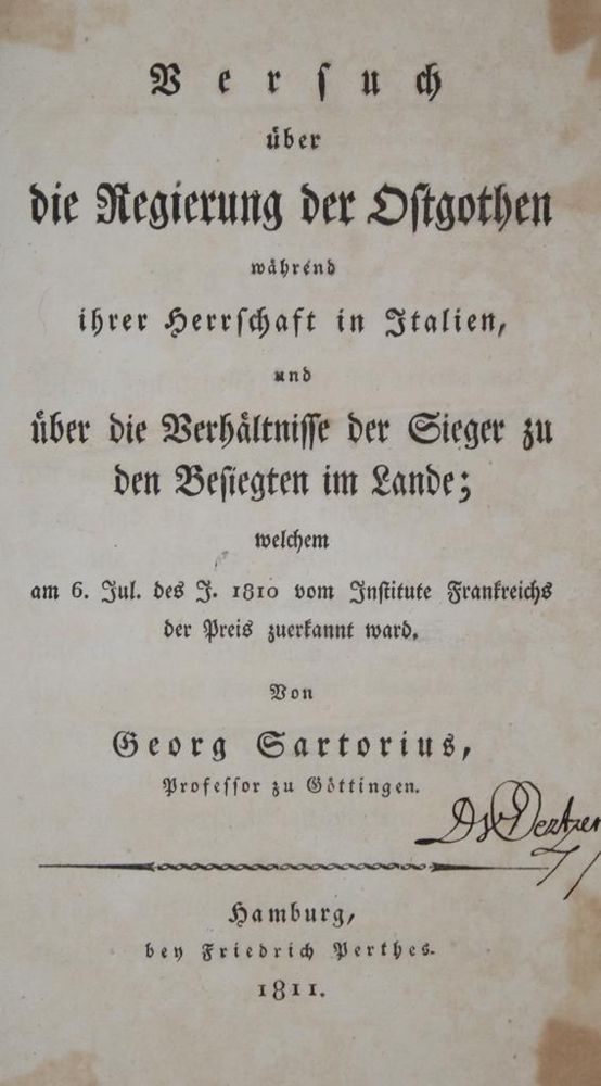 Große Abbildung Nr.1: 143-2329 Sartorius (v. Waltershausen),G.: (Italien)