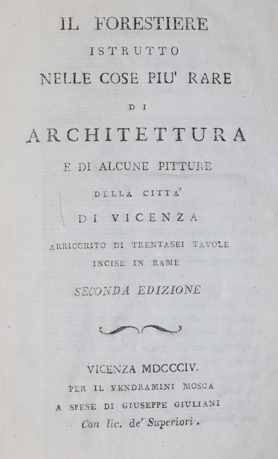 Große Abbildung Nr.1: 143-2331 (Bertotti Scamozzi,O.).: (Italien, Vicenza)
