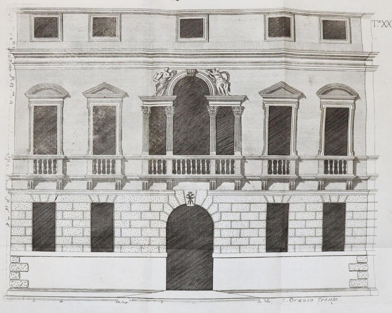 Große Abbildung Nr.5: 143-2331 (Bertotti Scamozzi,O.).: (Italien, Vicenza)