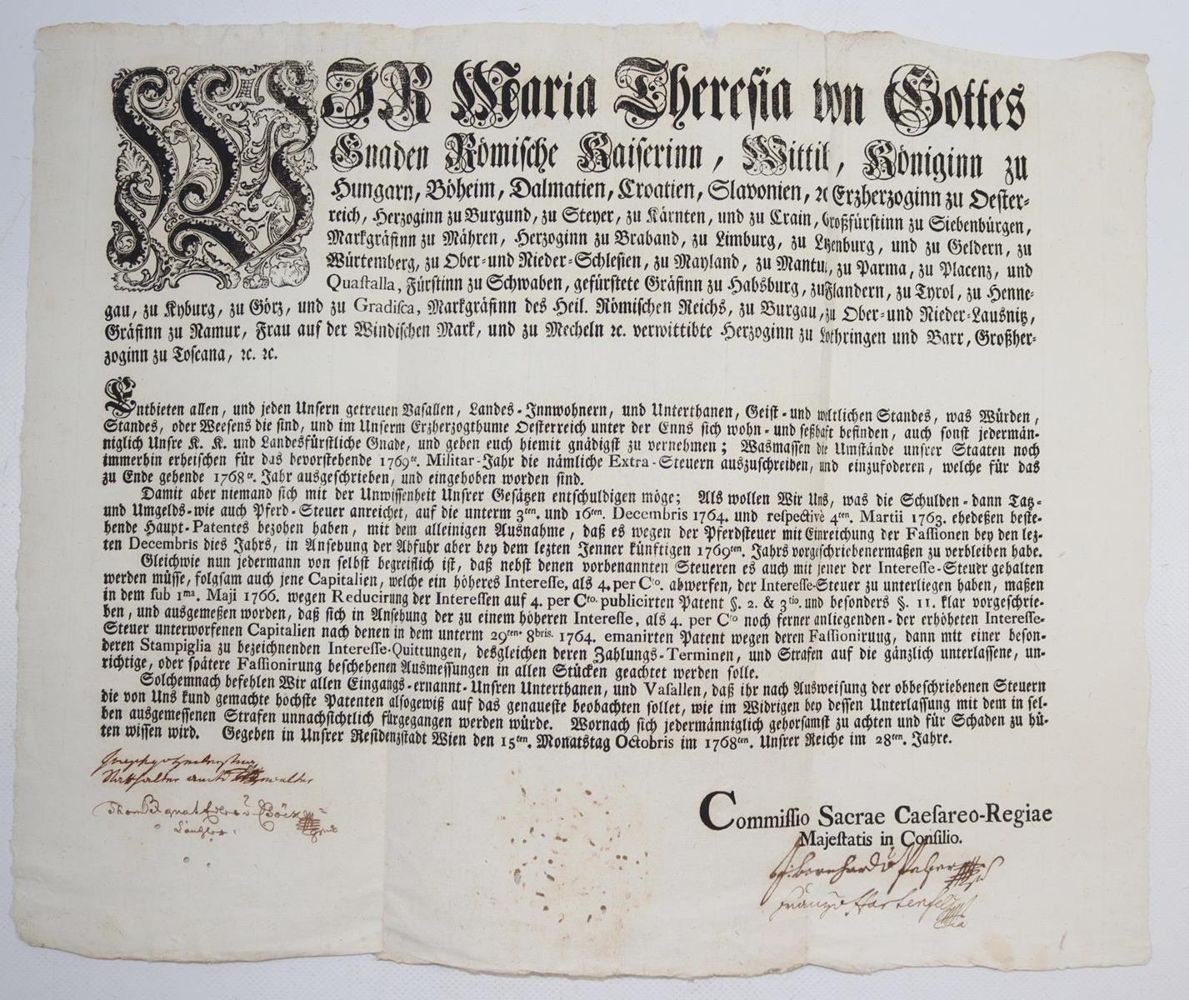 Große Abbildung Nr.3: 143-2335 Sammlung: (Österreich, Einblattdrucke u. Flugschriften)