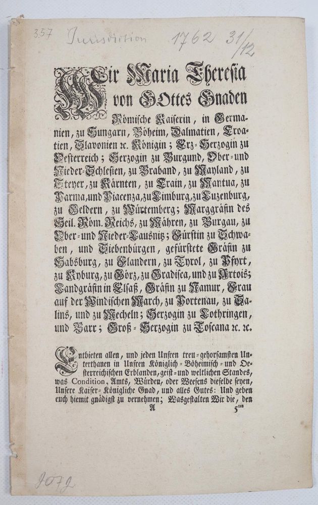 Große Abbildung Nr.7: 143-2335 Sammlung: (Österreich, Einblattdrucke u. Flugschriften)