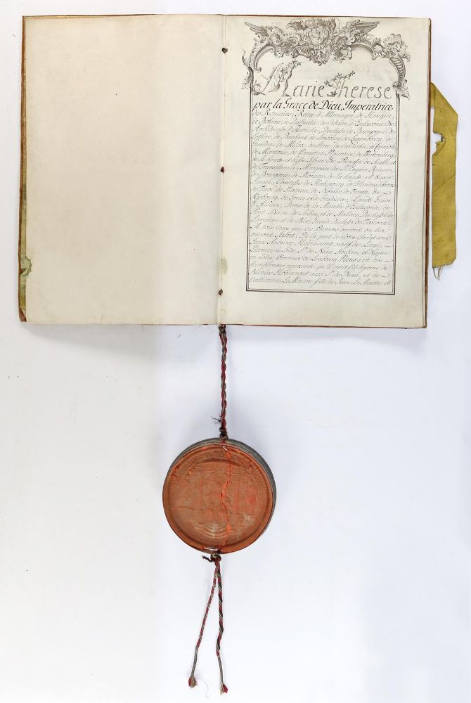 Große Abbildung Nr.2: 143-2337 Maria Theresia von Östereich.: (Österreich, Handschriften)