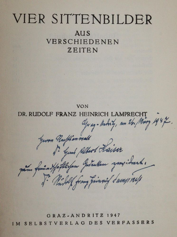 Große Abbildung Nr.1: 143-2340 Lamprecht,R.F.H.: (Österreich)