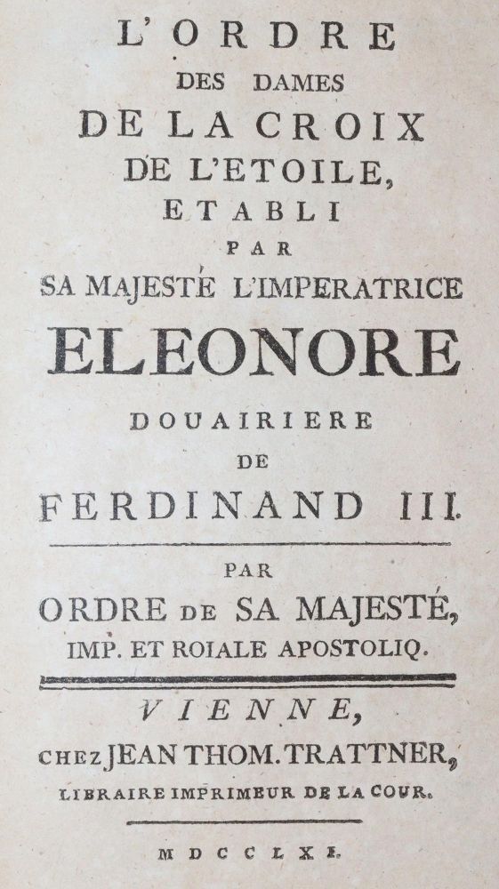 Große Abbildung Nr.1: 143-2342 L'Ordre des Dames: (Österreich)