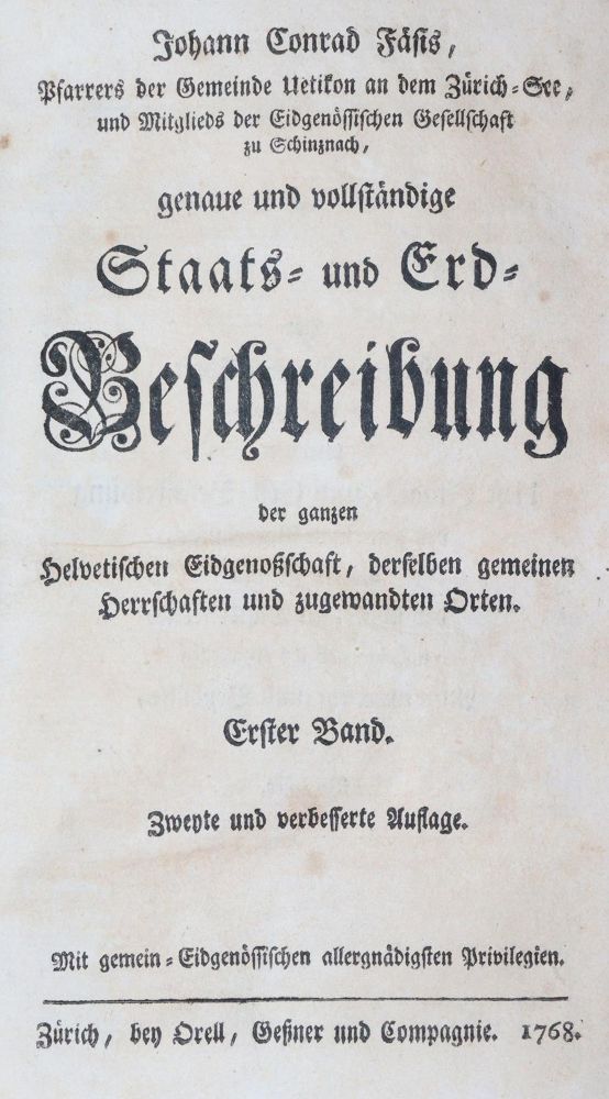 Große Abbildung Nr.1: 143-2359 Fäsi,J.C.: (Schweiz)