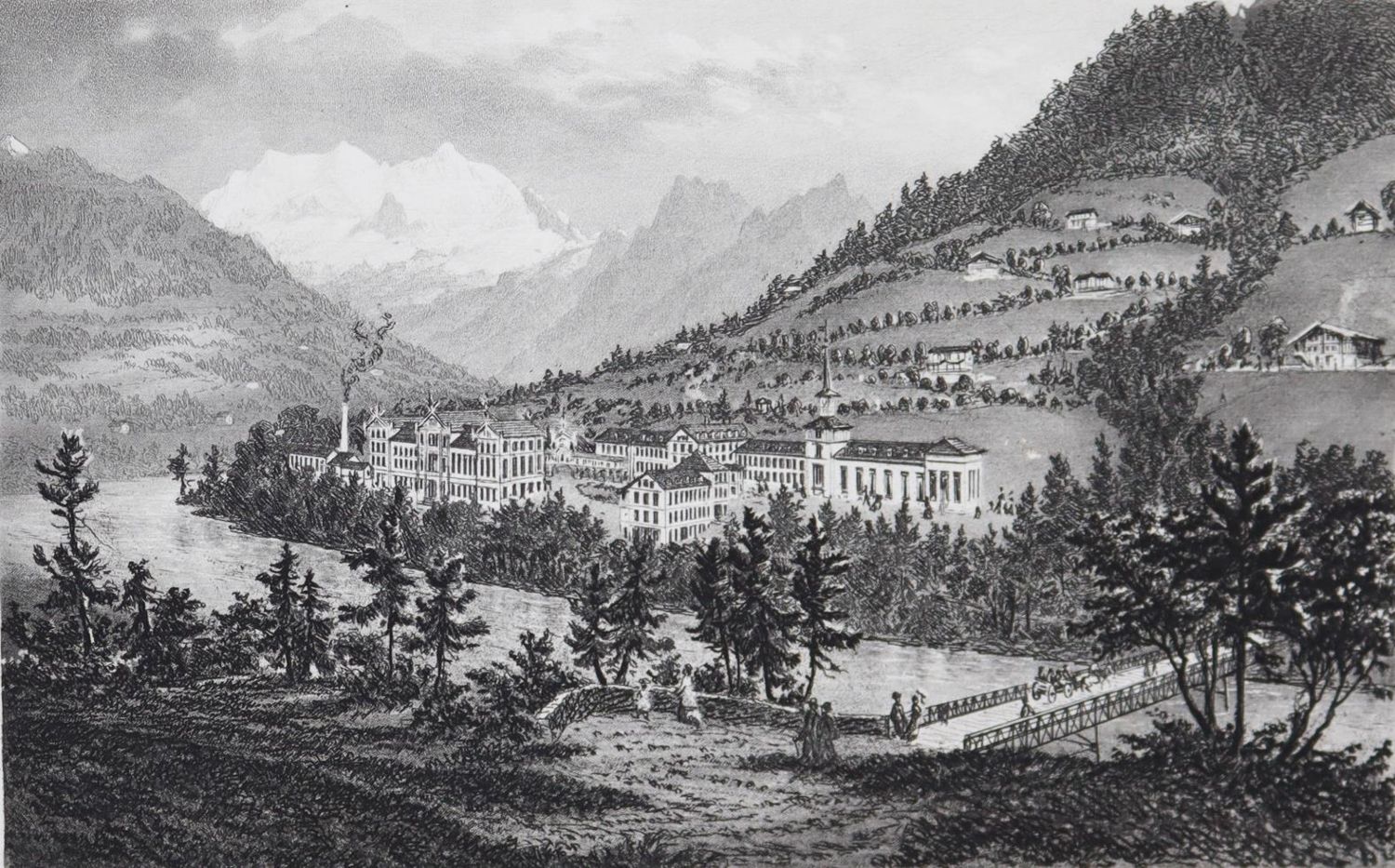 Große Abbildung Nr.2: 143-2366 Heustrich und Umgebung.: (Schweiz)