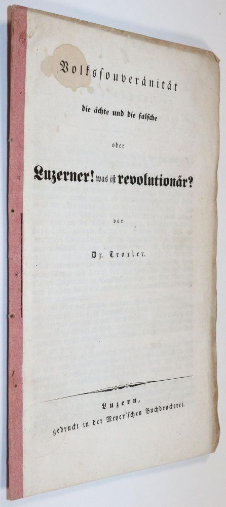 Große Abbildung Nr.2: 143-2370 Troxler,(I.P.V.).: (Schweiz, Luzern)